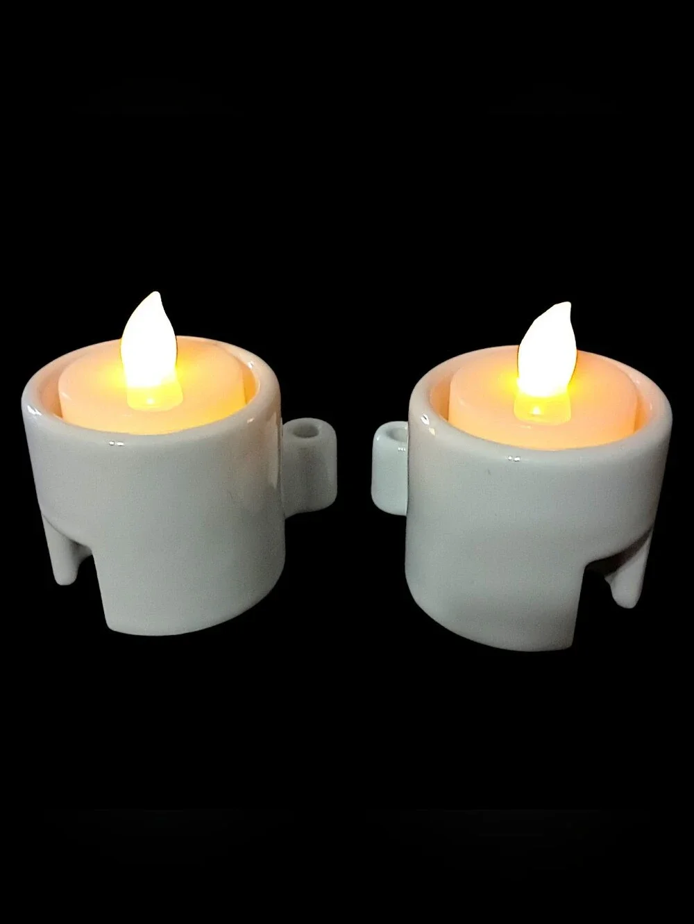 2 IKEA Tea Light Interlock Candle Holders PS Varmeljushallare Ehlen Johansson